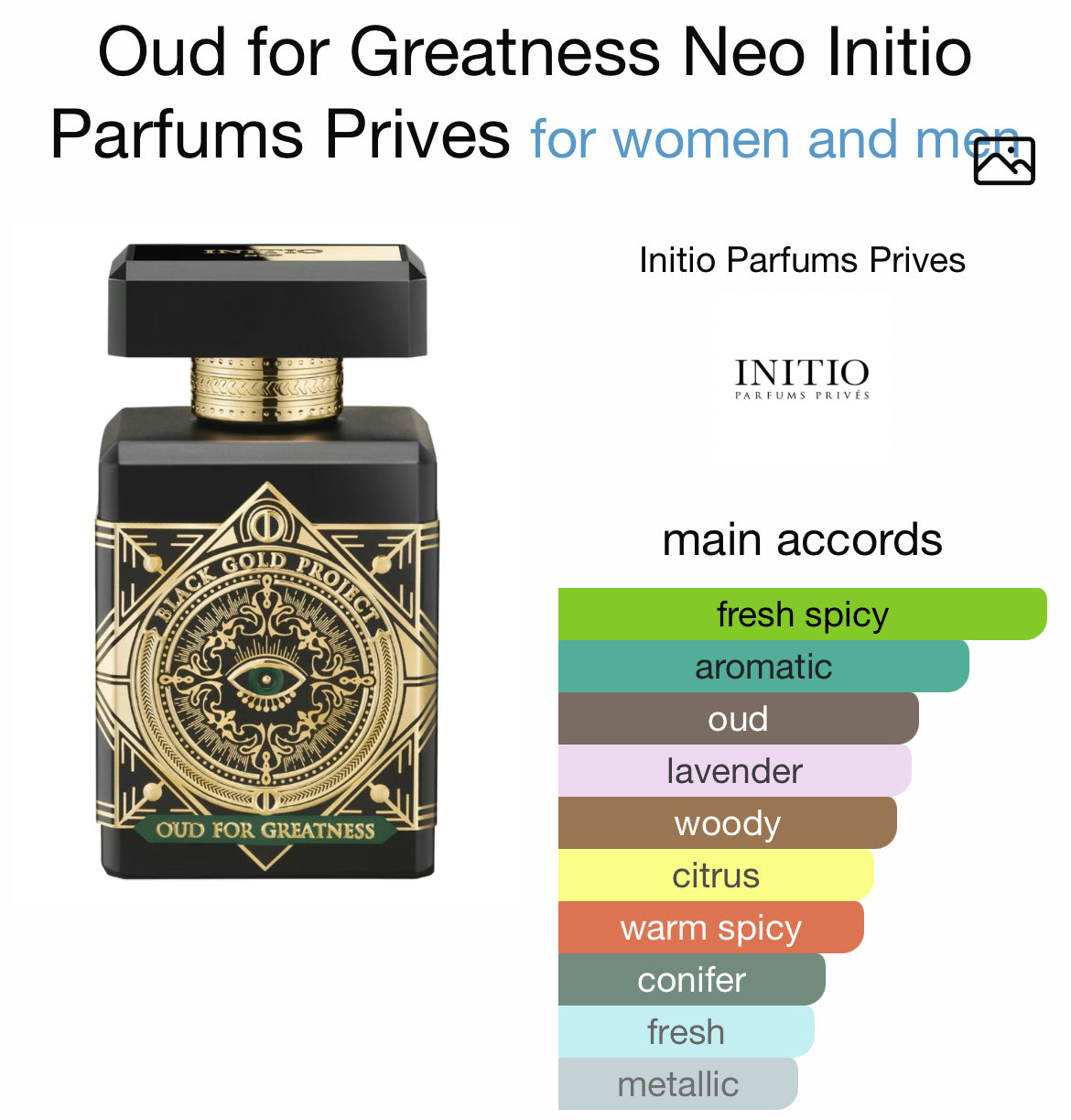 INITIO OUD FOR GREATNESS NEO 3.0 EDP UNISEX