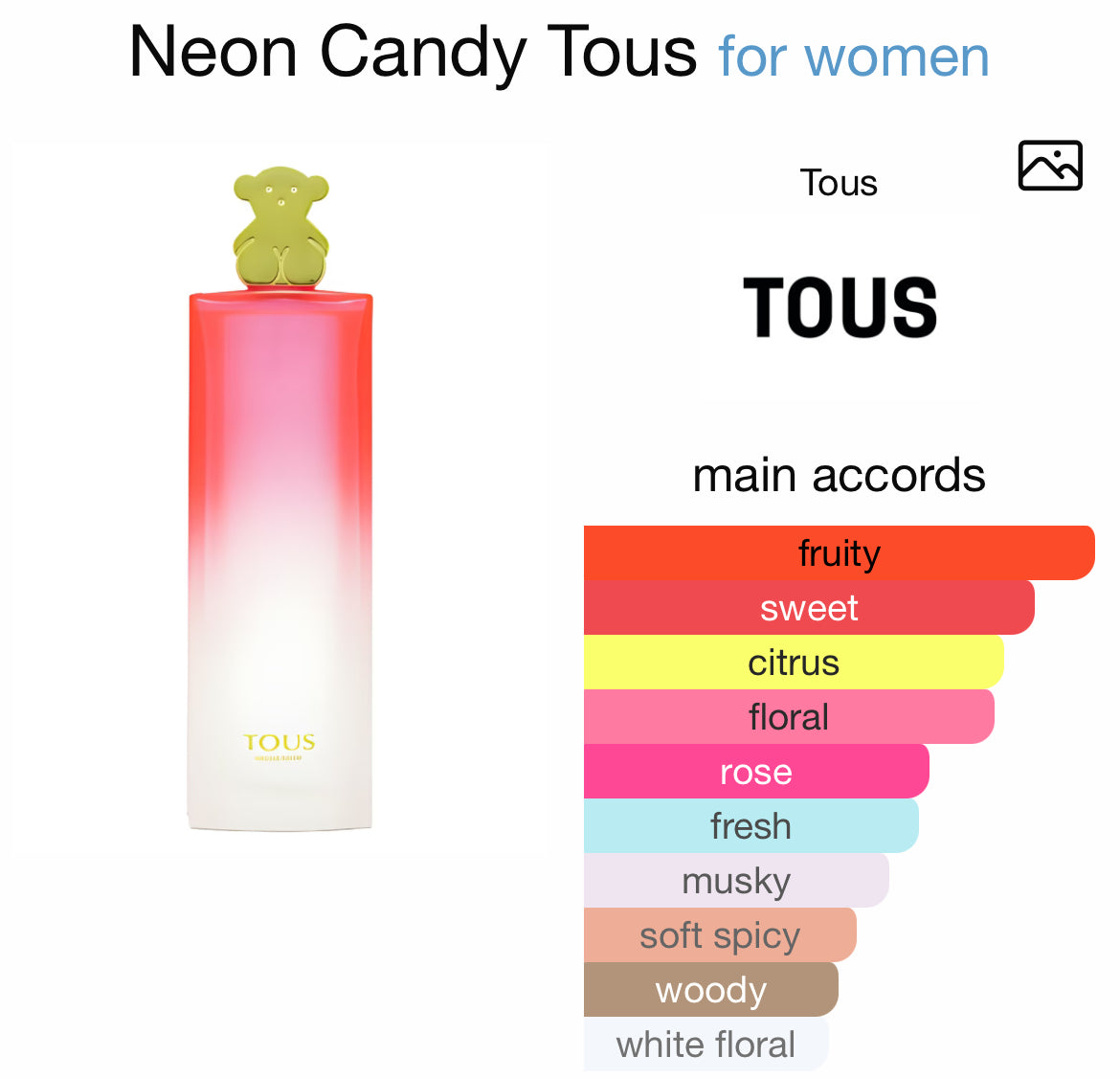 TOUS NEON CANDY 3.0 EDP LADY