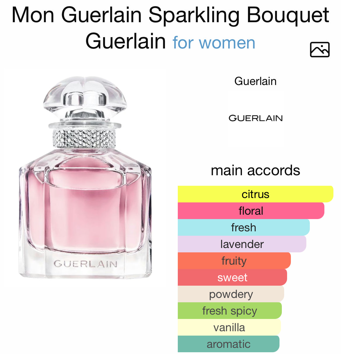 GUERLAIN MON GUERLAIN SPARKLING BOUQUET 3.4 EDP LADY