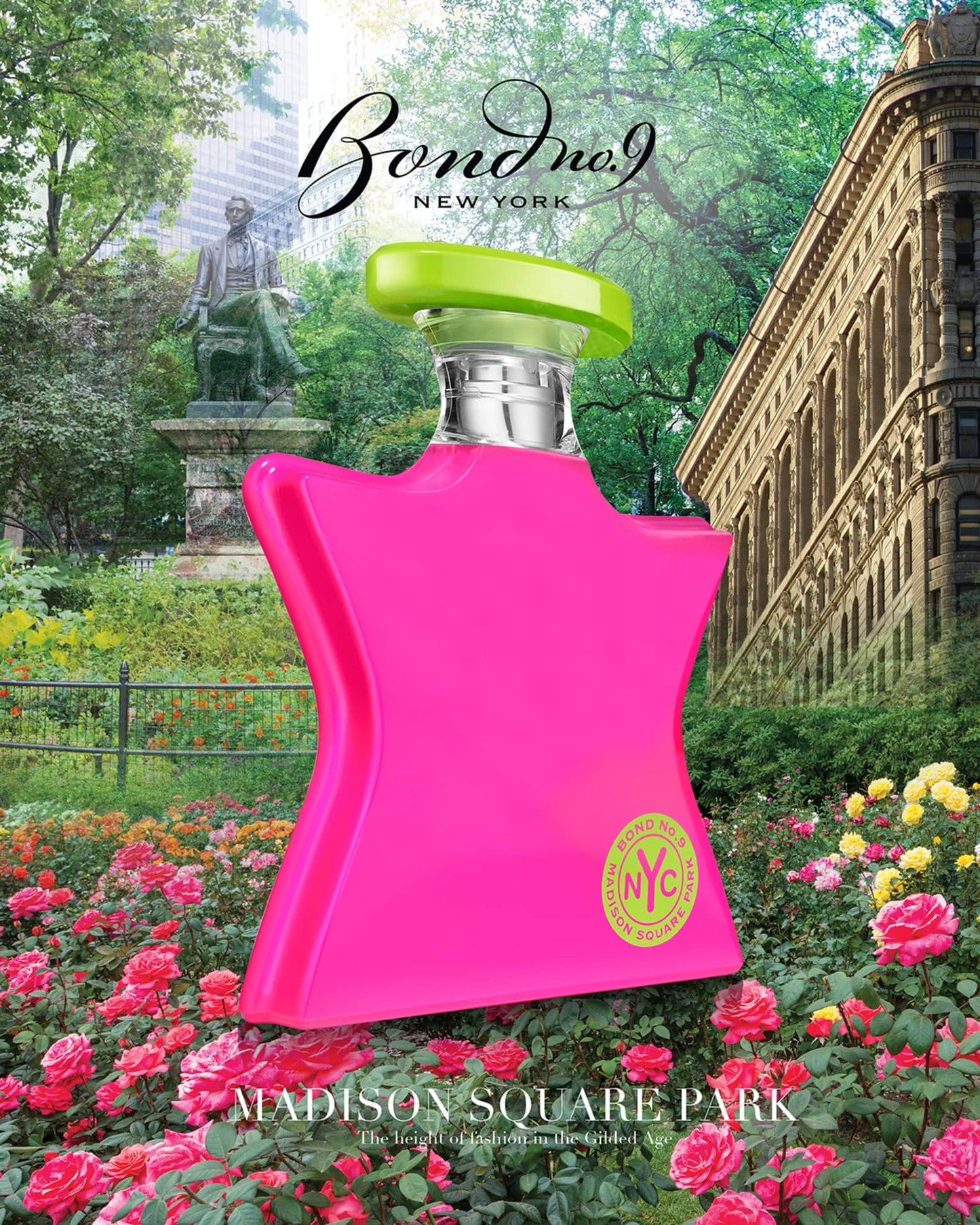 BOND No. 9 MADISON SQUARE PARK SCENTED 6.7oz ( 190 G) CANDLE