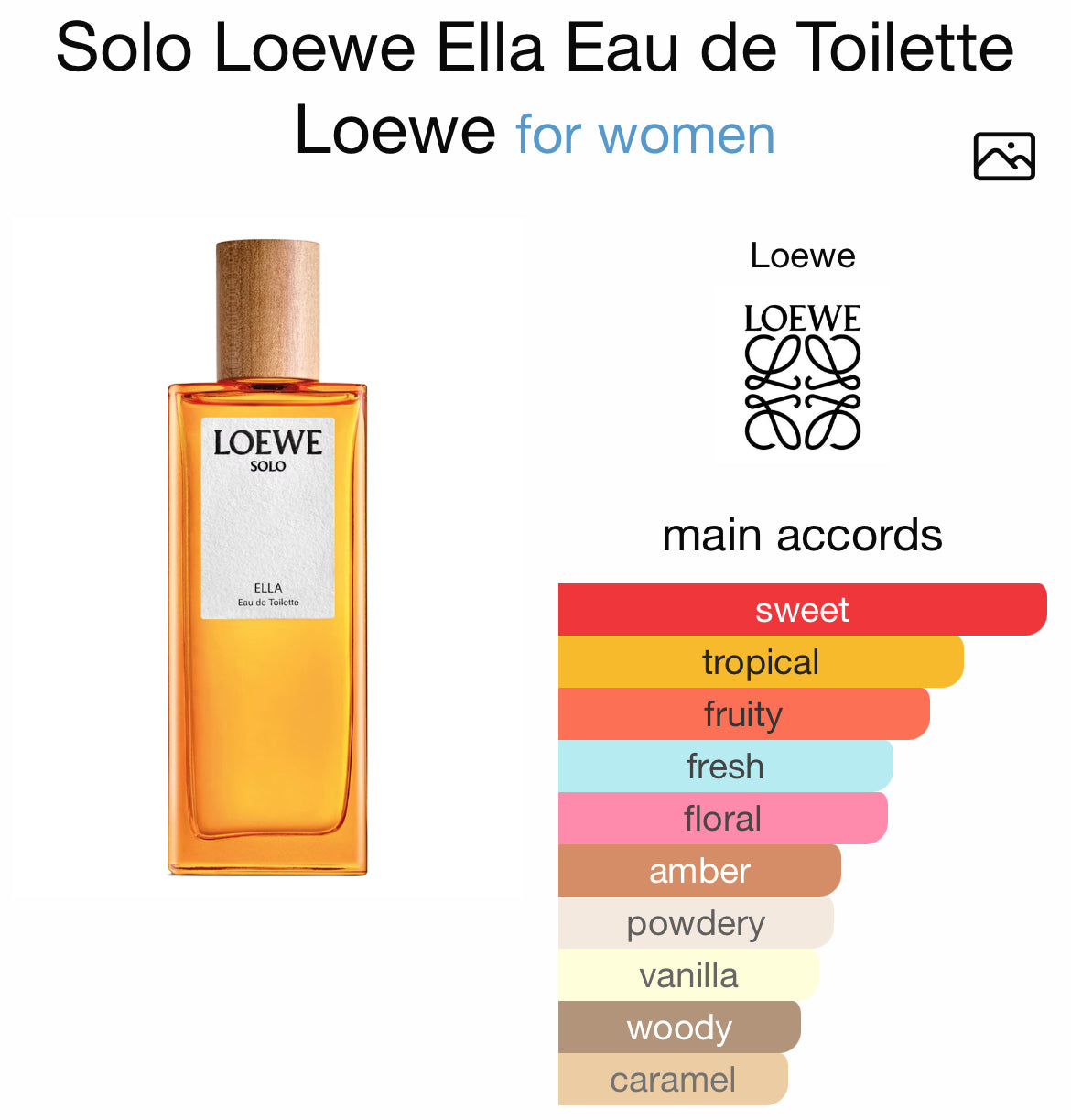 LOEWE SOLO ELLA 3.4 EDT LADY