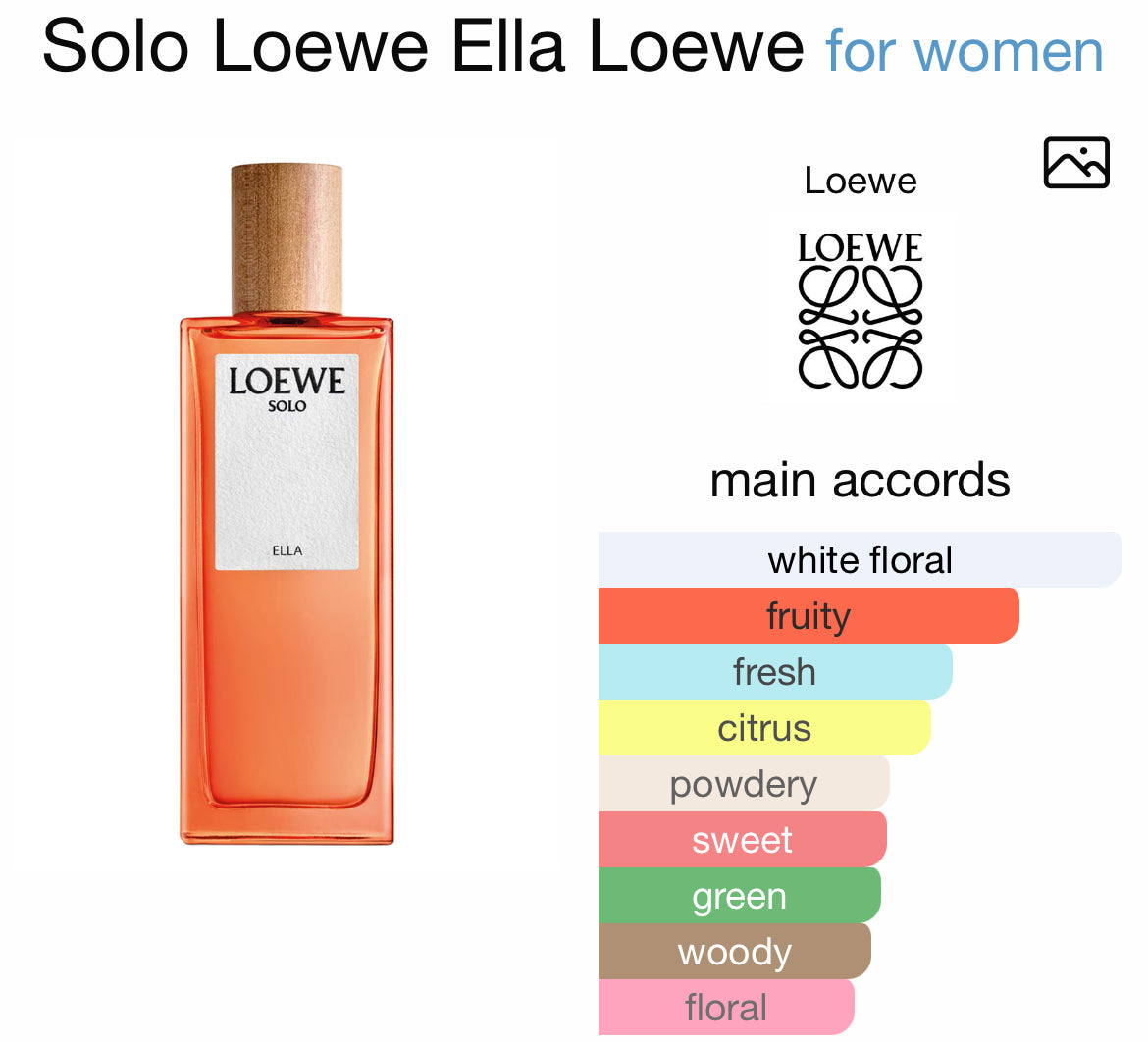LOEWE SOLO ELLA 3.4 EDP LADY
