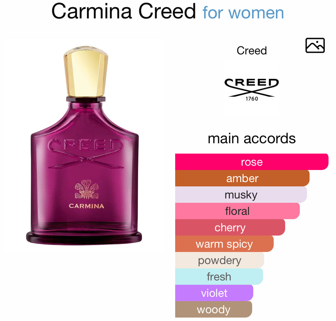 CREED CARMINA 2.5 EDP LADY