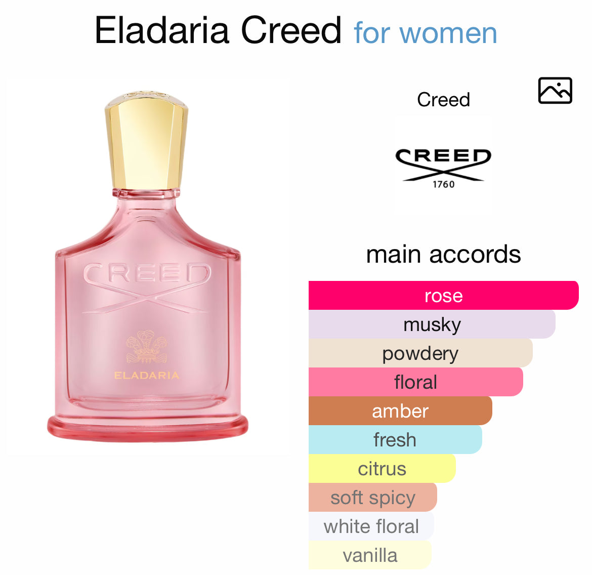 CREED ELADARIA 2.5 EDP LADY
