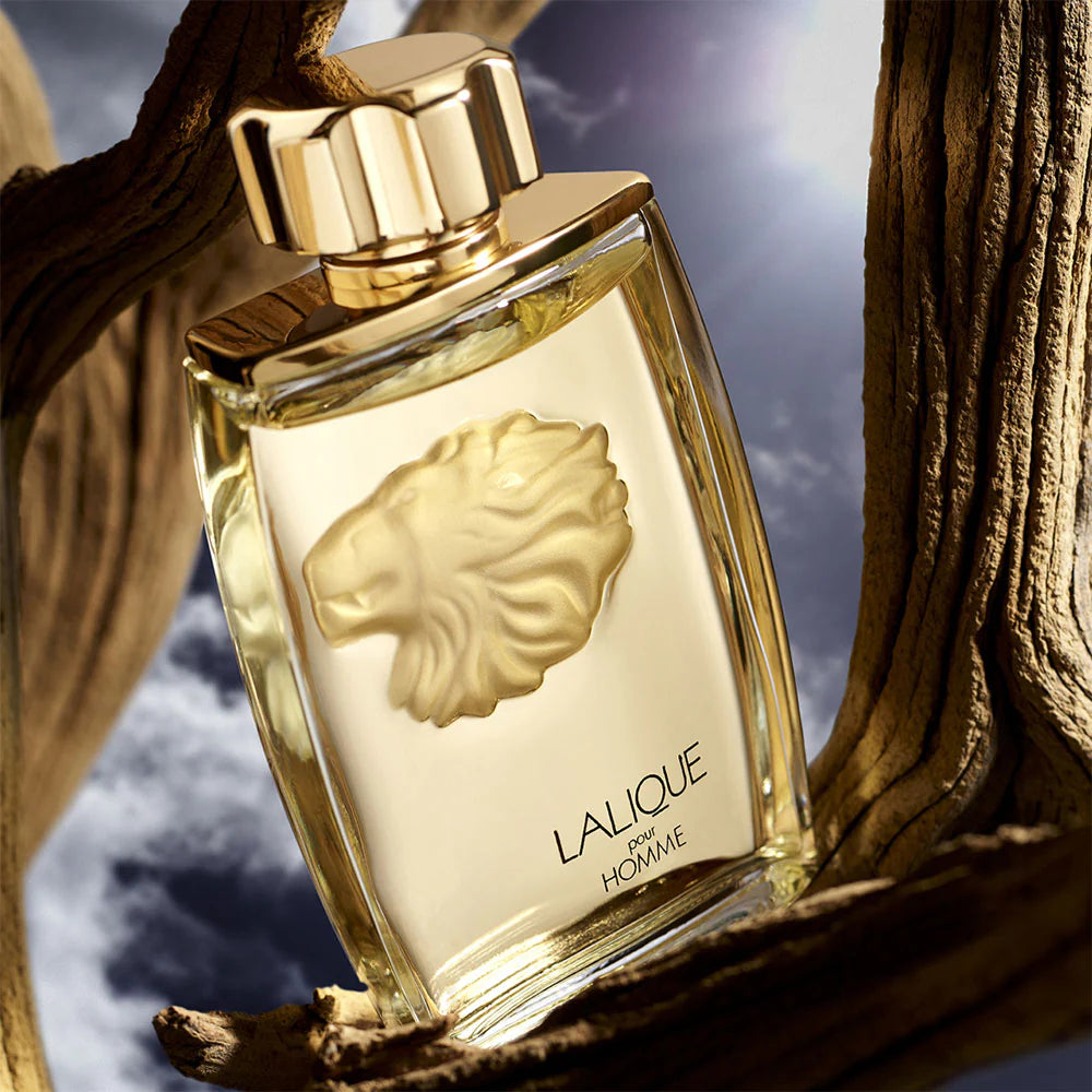 LALIQUE POUR HOMME 4.2 EDP MAN + 3.4 Shower Gel ( GIFT SET )