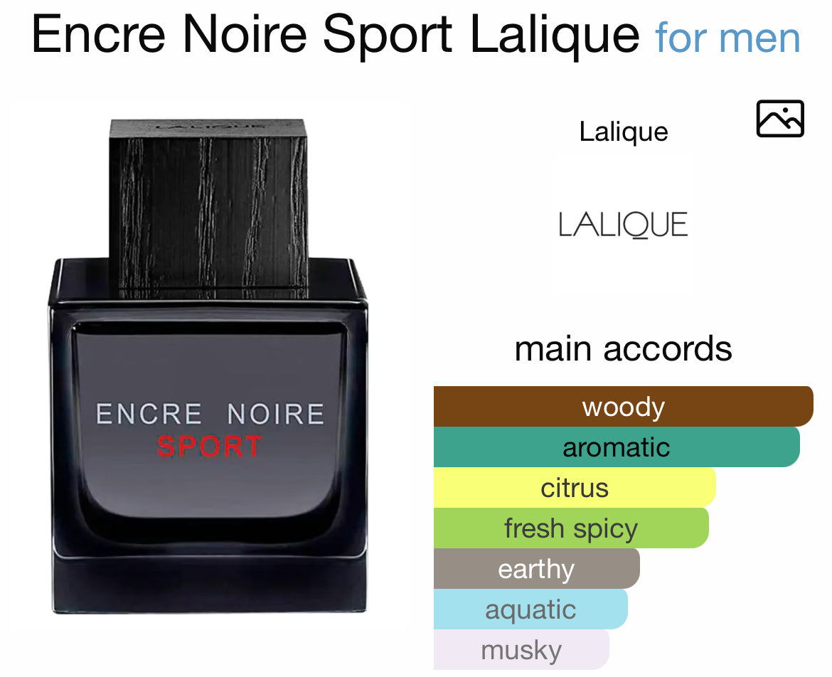 LALIQUE ENCRE NOIR SPORT 3.4 EDT MAN