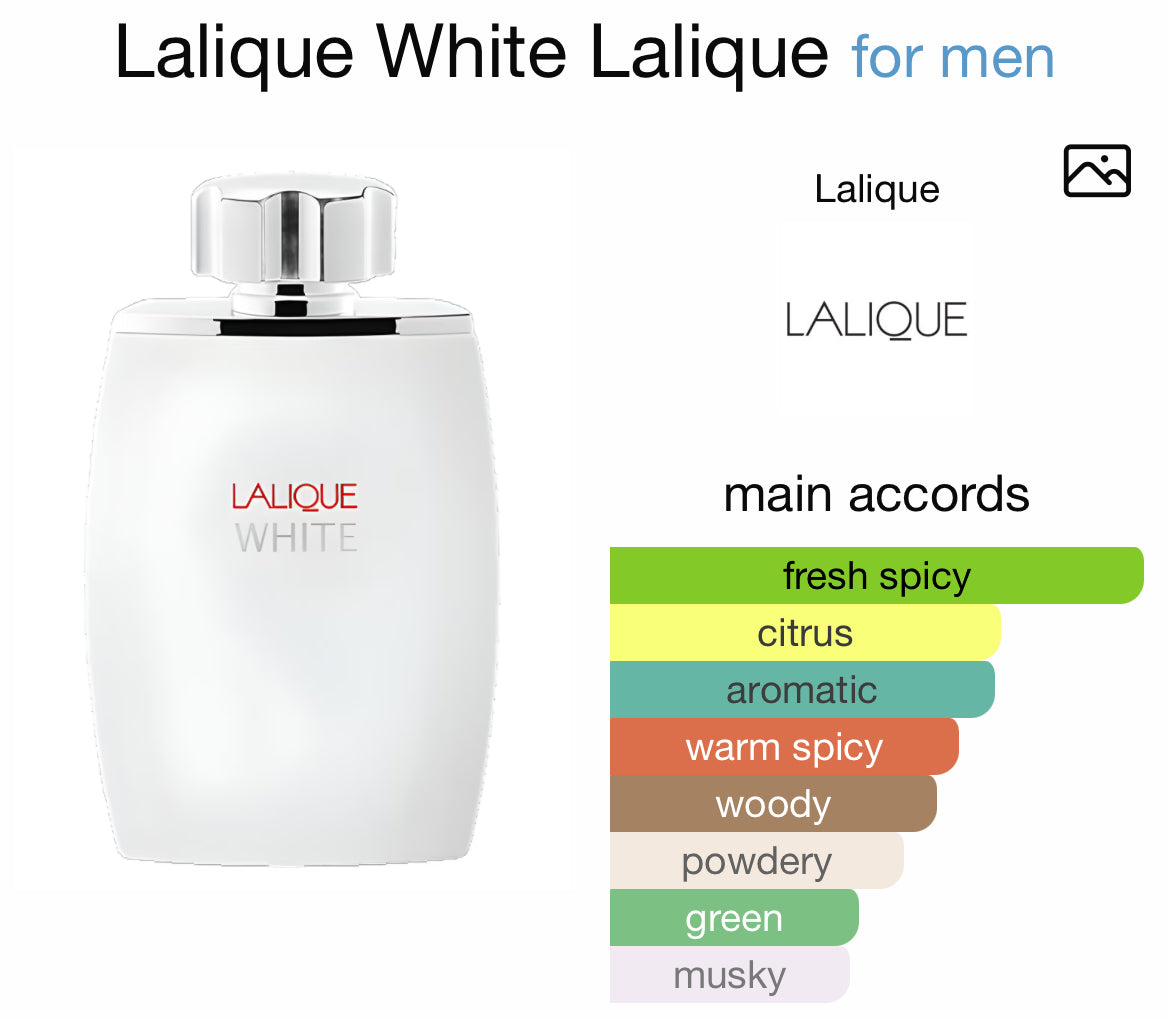 LALIQUE WHITE 4.2 EDT MAN