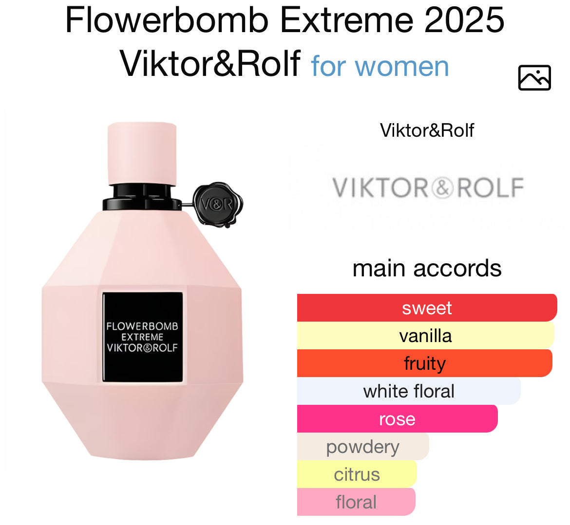 FLOWERBOMB EXTREME INTENSE 3.4 PARFUM LADY ( by VIKTOR & ROLF )