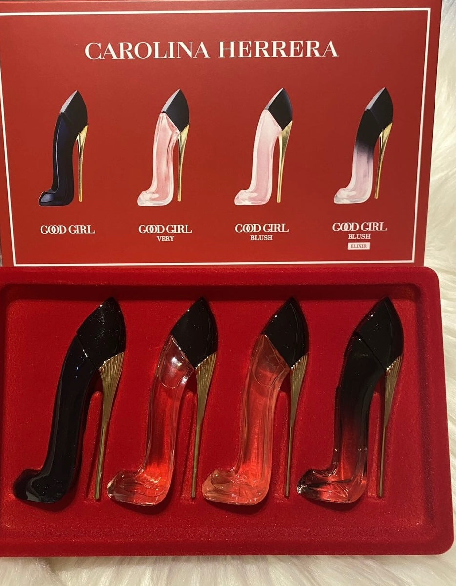 MINI CH GOOD GIRL 4 x 0.24 oz LADY ( GIFT SET ) ( by Carolina Herrera )