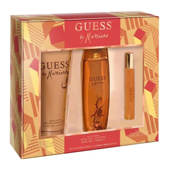GUESS MARCIANO 3.4 EDP LADY + 6.7 B/L + MINI SPRAY ( GIFT SET )