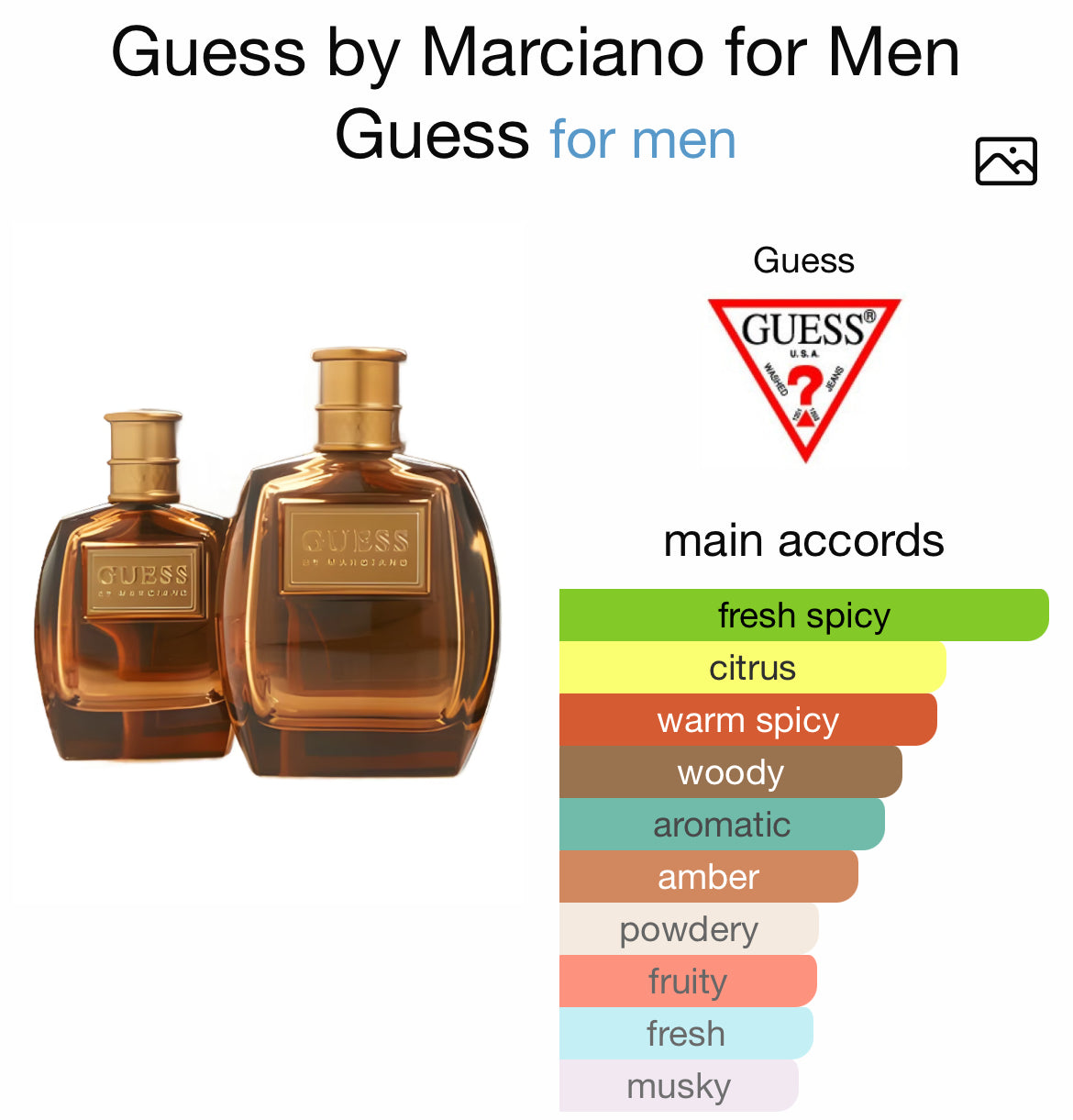 GUESS MARCIANO 3.4 EDT MEN