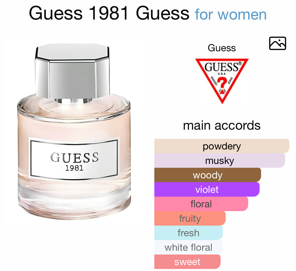GUESS 1981 3.4 EDT LADY