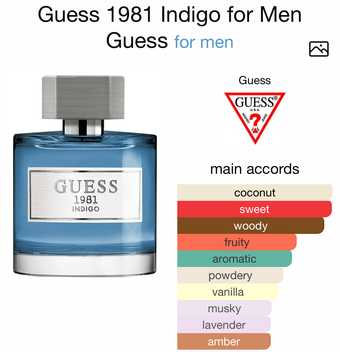 GUESS 1981 INDIGO 3.4 EDT MEN