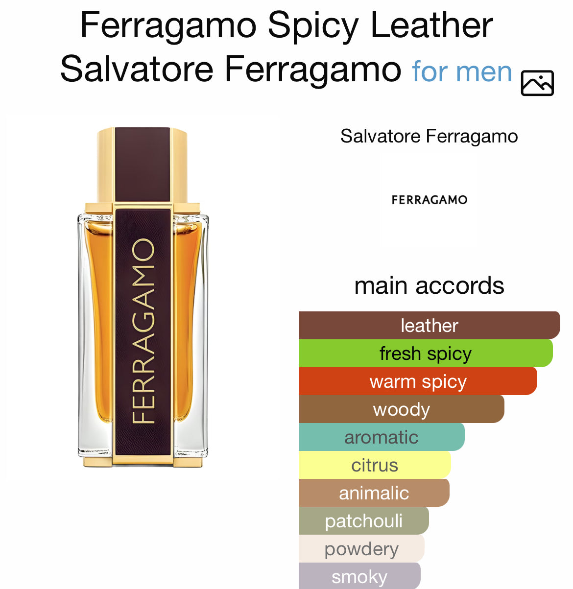FERRAGAMO SPICY LEATHER 3.4 EDP MEN + 3.4 S/G + MINI TRAVEL SPRAY ( GIFT SET )