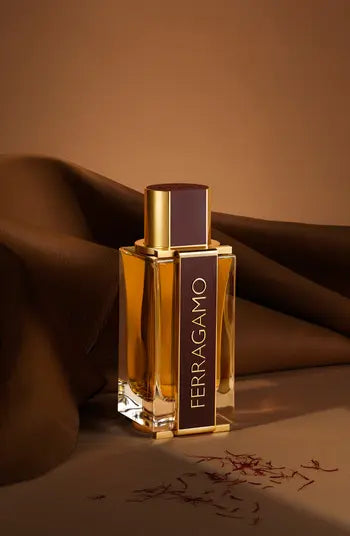 FERRAGAMO SPICY LEATHER 3.4 EDP MEN + 3.4 S/G + MINI TRAVEL SPRAY ( GIFT SET )