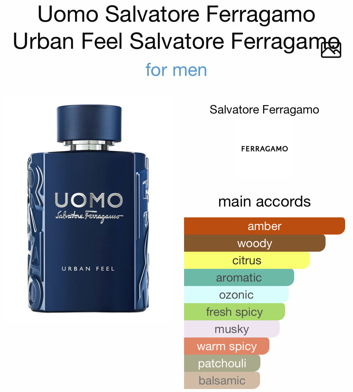 FERRAGAMO UOMO URBAN FEEL 3.4 EDT MEN