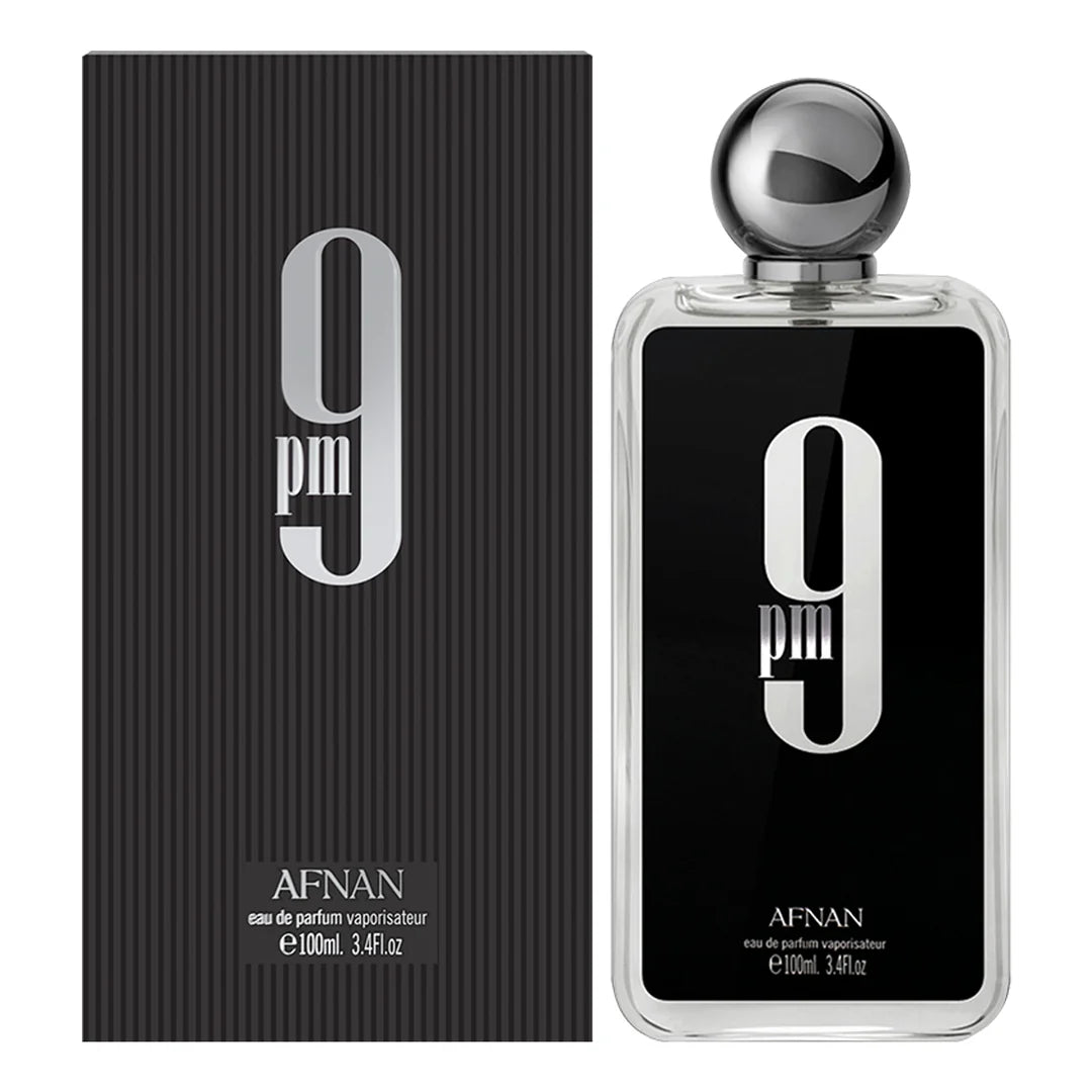 AFNAN 9 PM 3.4 EDP MAN ( Black box )