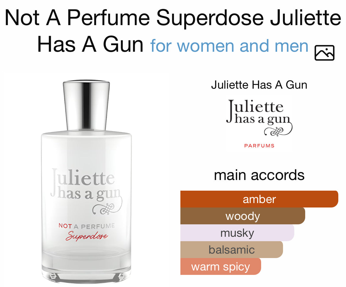 JULIETTE HAS A GUN " NOT A PERFUME SUPERDOSE " 3.4 EDP UNISEX