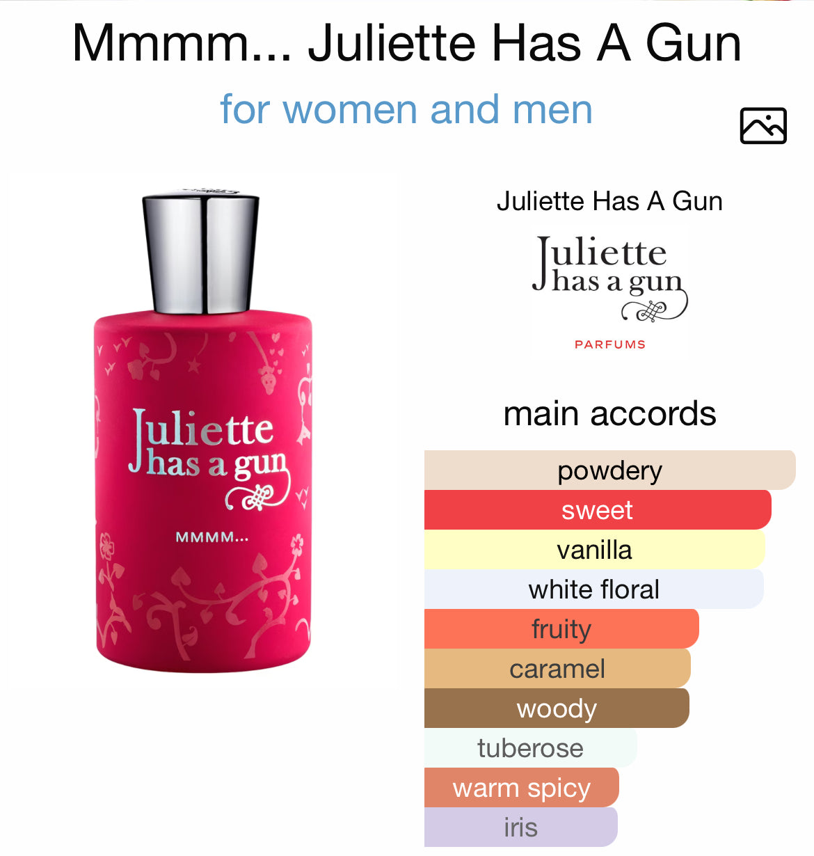 JULIETTE HAS A GUN "MMMM... " 3.4 EDP UNISEX