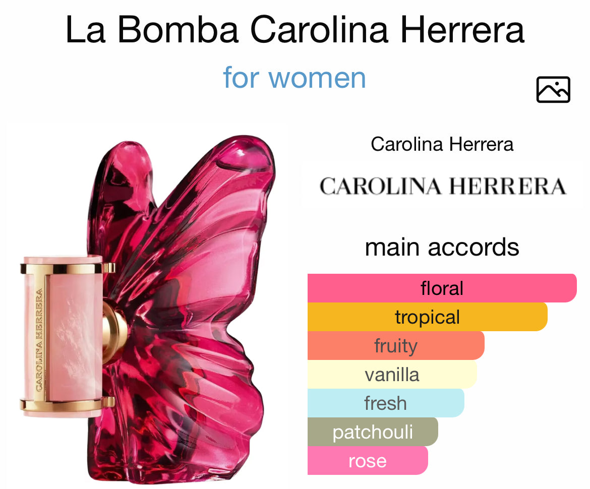 LA BOMBA 1.7 EDP LADY REFILLABLE ( by Carolina Herrera )
