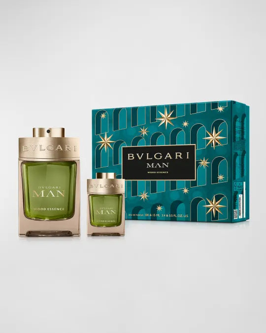 BVLGARI MAN WOOD ESSENCE 3.4 EDP MAN + 15 ML EDP M ( GIFT SET )