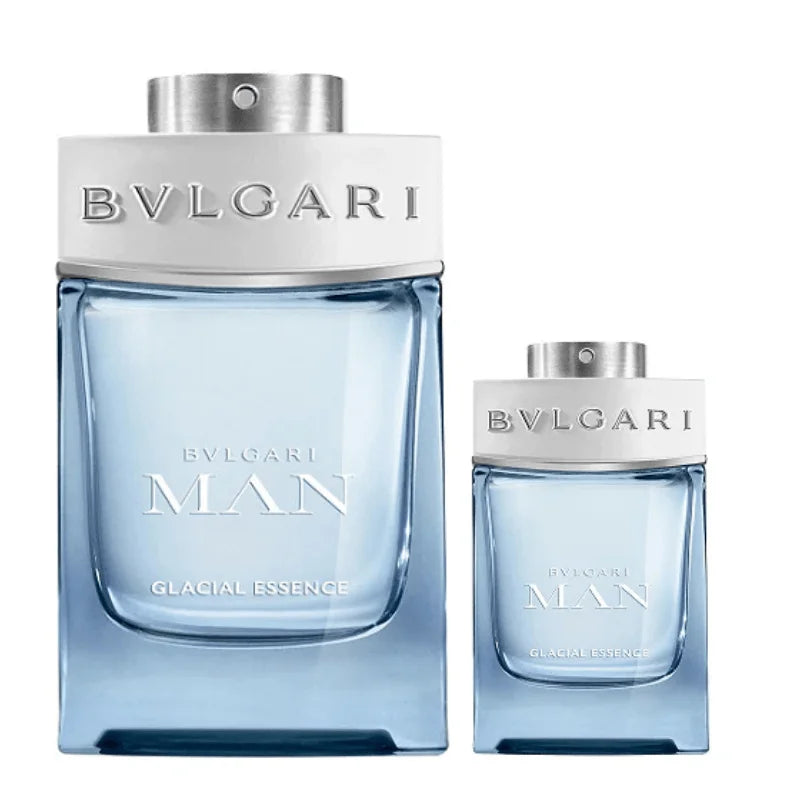 BVLGARI MAN GLACIAL ESSENCE 3.4 EDP MAN + 15 ML EDP M ( GIFT SET )