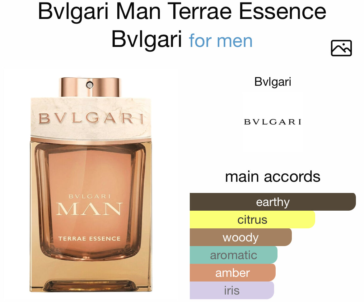 BVLGARI MAN TERRAE ESSENCE 3.4 EDP MAN + 15 ML EDP M ( GIFT SET )