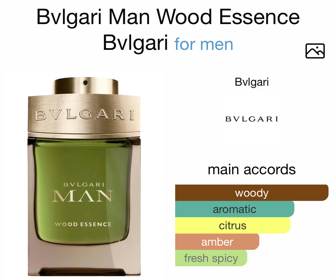 BVLGARI MAN WOOD ESSENCE 3.4 EDP MAN + 15 ML EDP M ( GIFT SET )