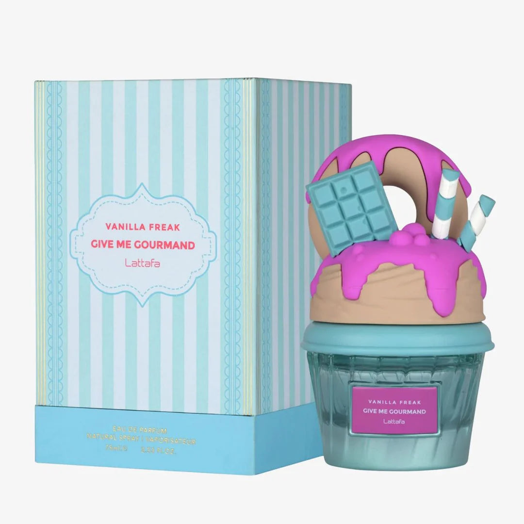 GIVE ME GOURMAND VANILLA FREAK 2.5 EDP LADY ( By Lattafa )