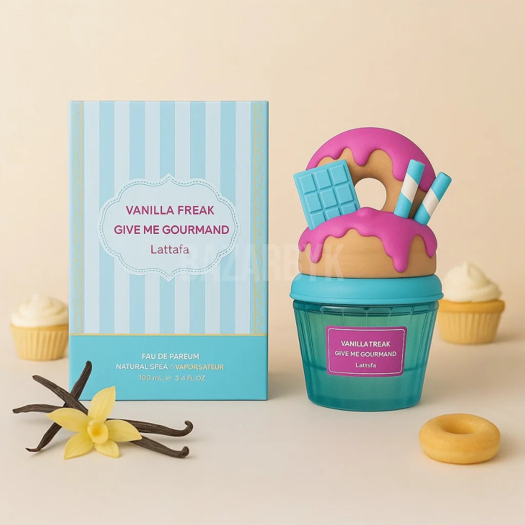 GIVE ME GOURMAND VANILLA FREAK 2.5 EDP LADY ( By Lattafa )