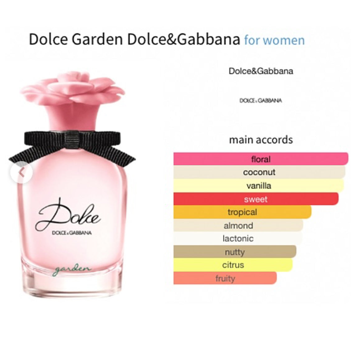 D & G DOLCE GARDEN 2.5 EDP LADY