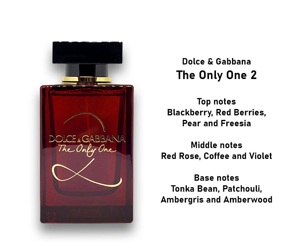 D & G THE ONLY ONE ( 2 ) EDP LADY
