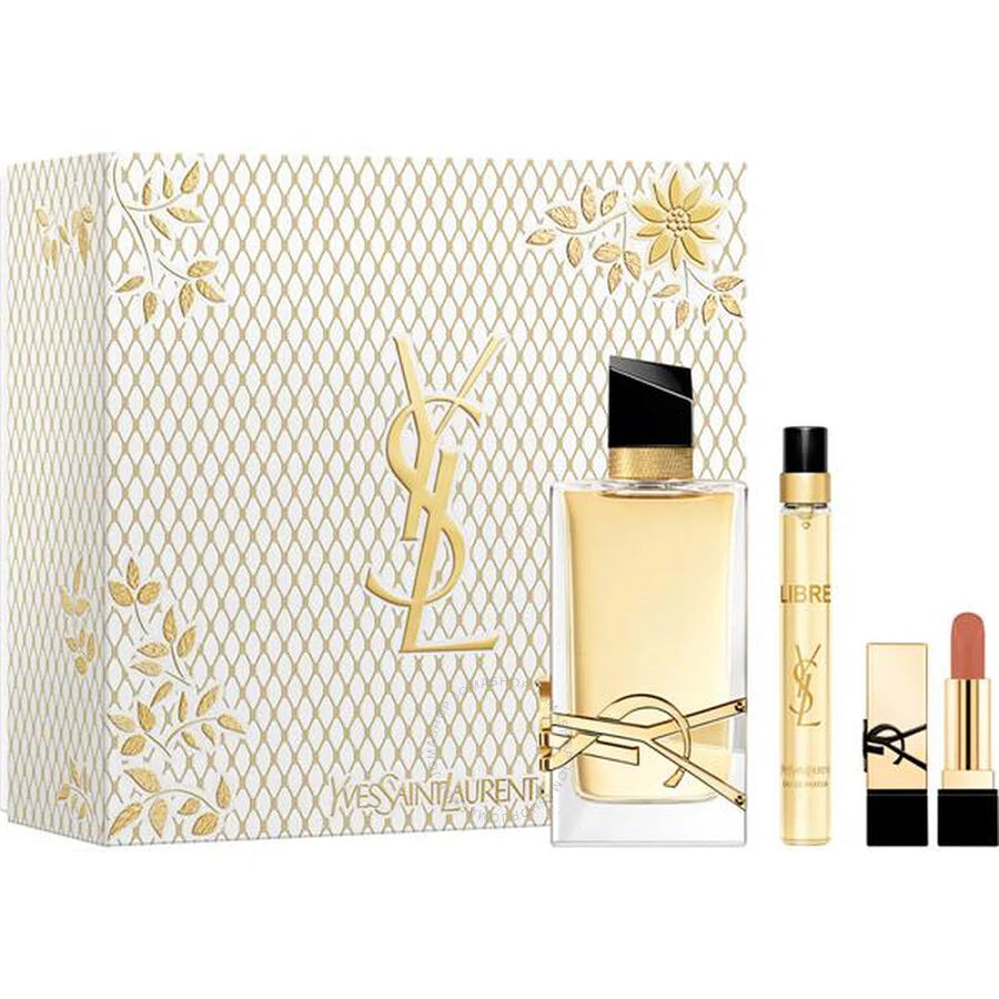 YSL LIBRE 3.0 EDP LADY+ MINI+ LIP STICK ( GIFT SET )