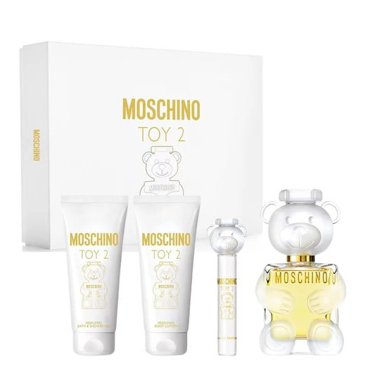 MOSCHINO TOY (2) 3.4 EDP LADY+3.4 B/L+3.4 S/G+ MINI ( GIFT SET )