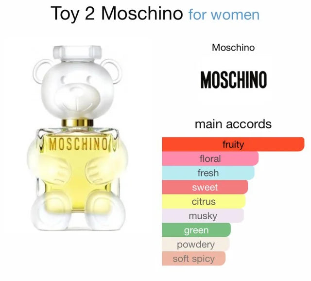 MOSCHINO TOY ( 2 ) 3.4 EDP LADY