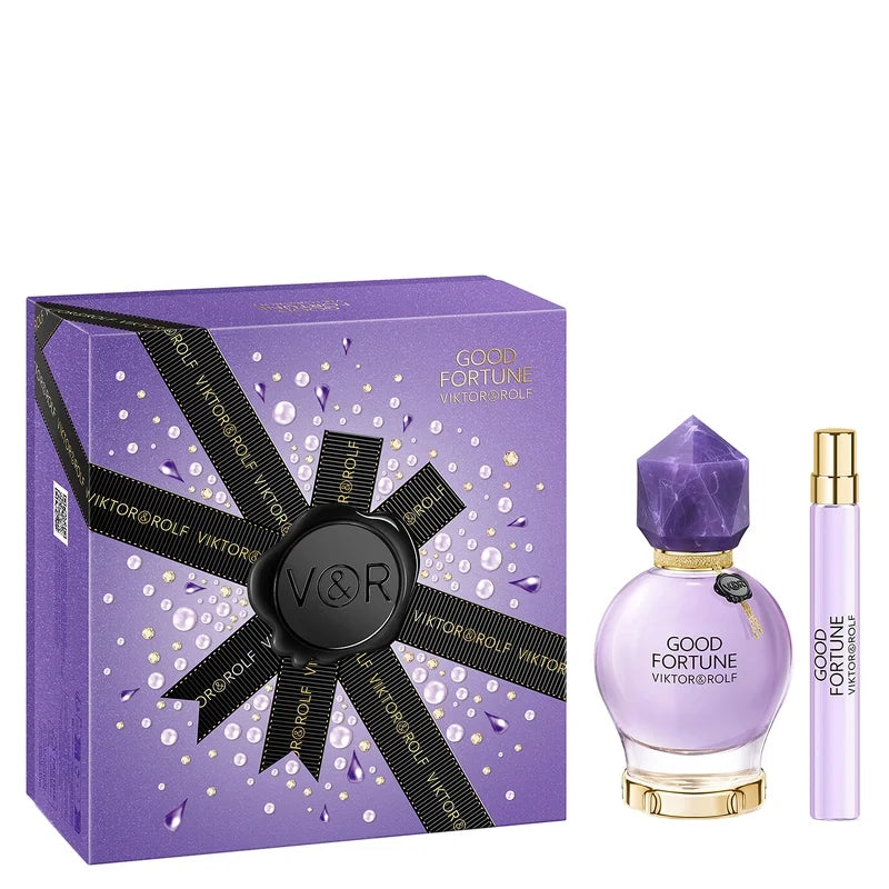 GOOD FORTUNE 3.0 EDP LADY + MINI TRAVEL SPRAY ( GIFT SET ) ( by Viktor & Rolf )
