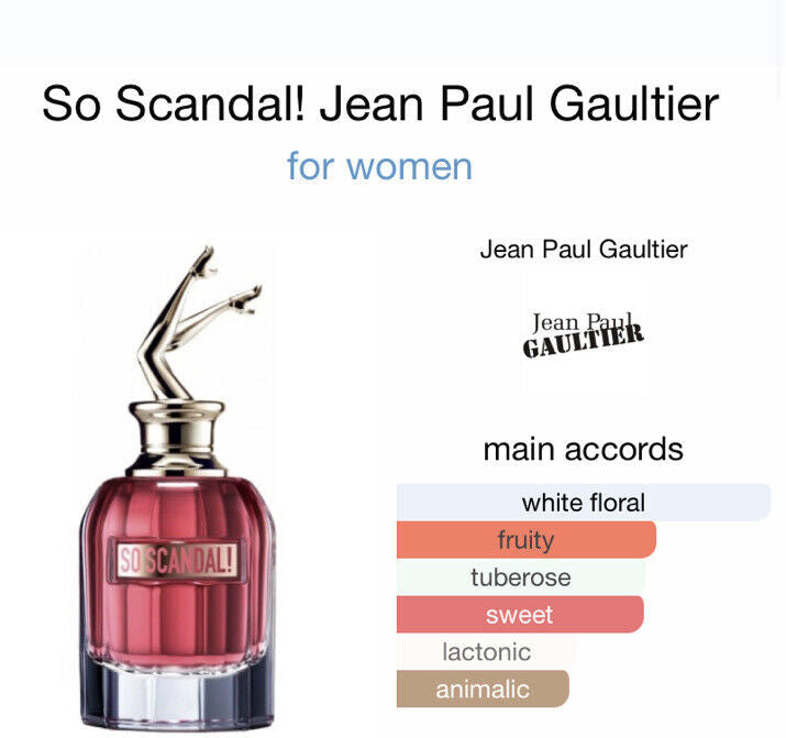 JEAN PAUL GAULTIER SO SCANDAL 2.8 EDP LADY