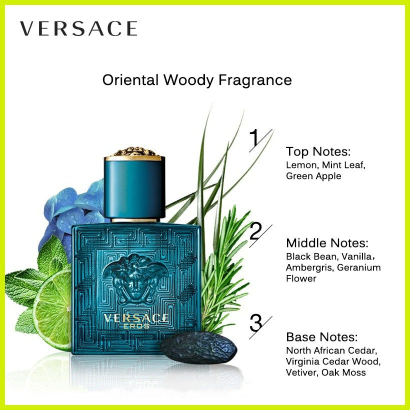 VERSACE EROS 3.4 EDT MAN