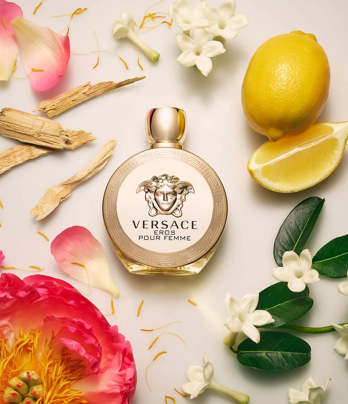 VERSACE EROS FEMME 3.4 EDT LADY+2.5 B/L+2.5 S/G + BAG ( GIFT SET 4PCS )