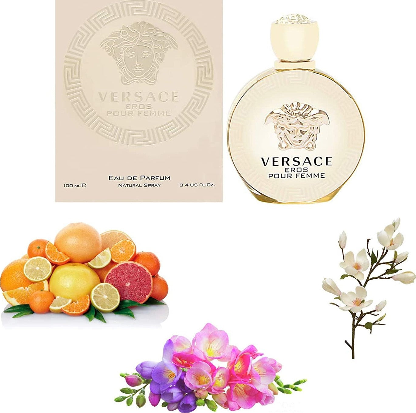 VERSACE EROS POUR FEMME 3.4 EDP LADY
