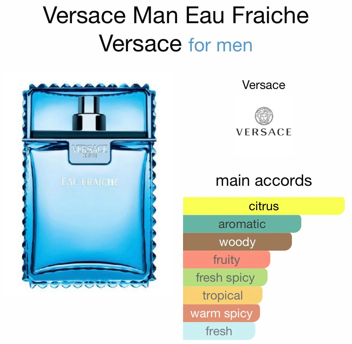 VERSACE EAU FRAICHE 1.7 EDT MAN