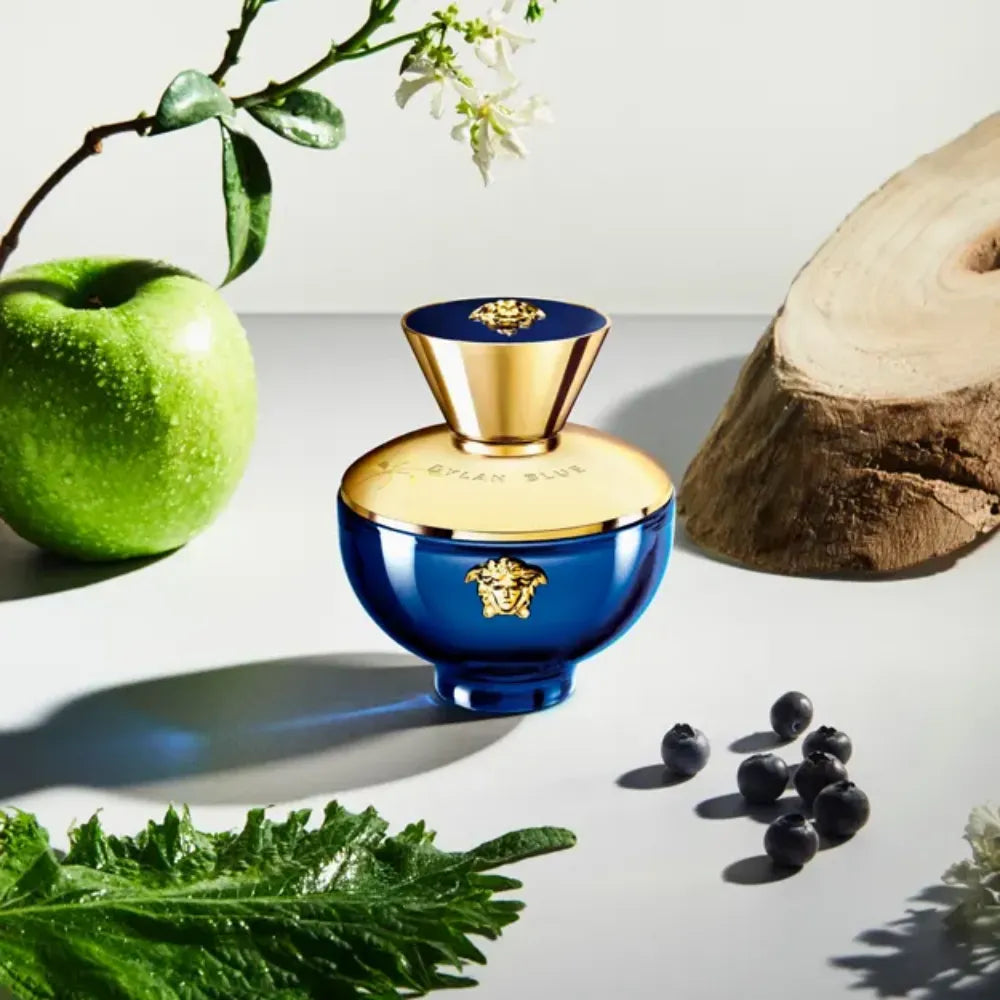 VERSACE DYLAN BLUE 3.4 EDP LADY+2.5 B/L+2.5 S/G+ MINI TRAVEL ( 4PCS GIFT SET )
