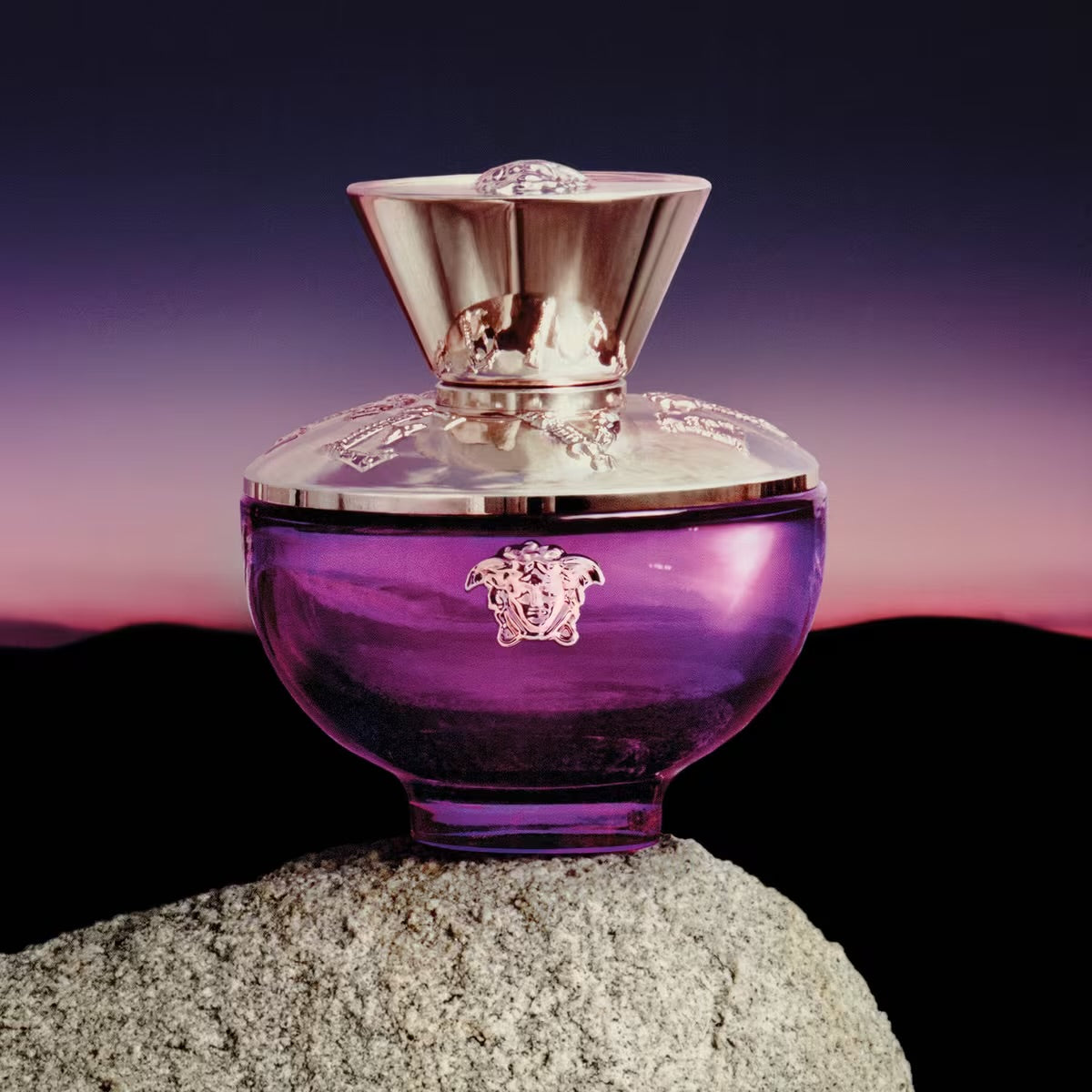 VERSACE DYLAN PURPLE 3.4 EDP LADY+2.5 B/L+2.5 S/G+ BAG ( 4PCS GIFT SET )