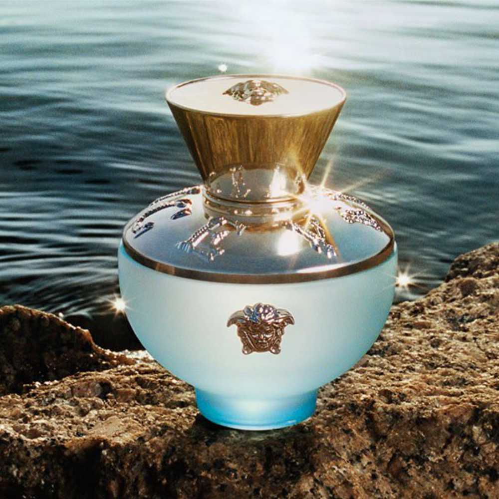 VERSACE DYLAN TURQUOISE 3.0 EDT LADY+ 2.5 B/L+ 2.5 S/G+ BAG (4PCS GIFT SET)