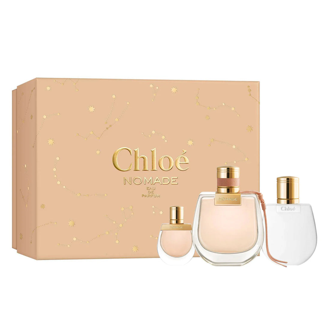 CHLOE NOMADE 2.5 EDP LADY + 3.4 B/L + MINI TRAVEL SPRAY ( GIFT SET )