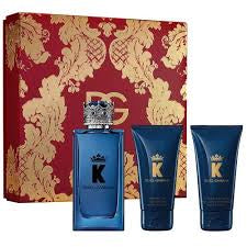 D & G KING ( K ) 3.4 EDP MAN + 3.4 S/G + 3.4 ASH/ BALM ( GIFT SET )