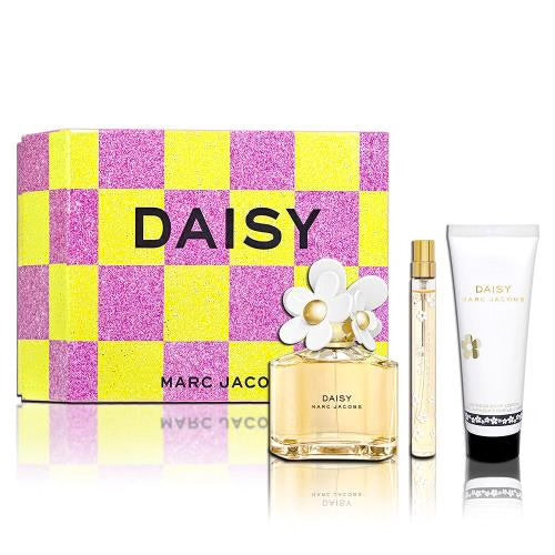 MARC JACOBS DAISY 3.4 EDT LADY+ 2.5 B/L + MINI TRAVEL SPRAY ( GIFT SET )