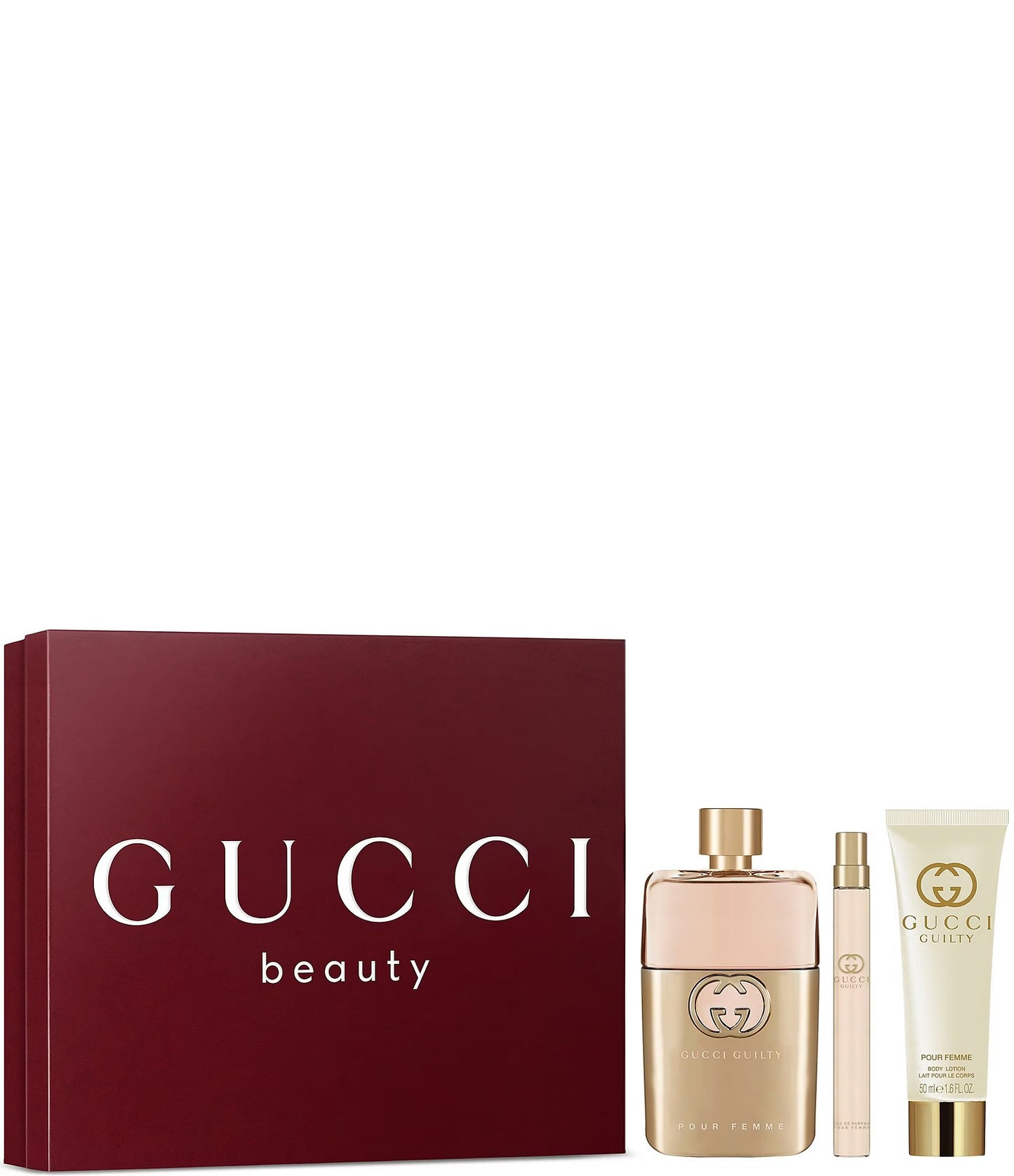 GUCCI GUILTY FEMME 3.0 EDP LADY+ 1.7 B/L + MINI TRAVEL SPRAY ( GIFT SET )