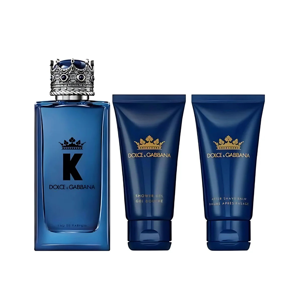 D & G KING ( K ) 3.4 EDP MAN + 3.4 S/G + 3.4 ASH/ BALM ( GIFT SET )