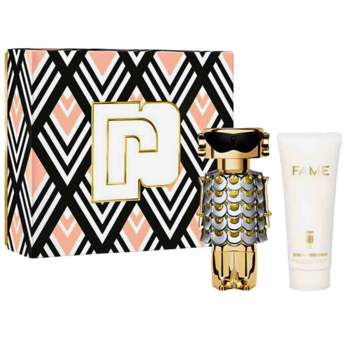 PACO RABANNE FAME 2.8 EDP LADY + 2.5 B/L ( GIFT SET )
